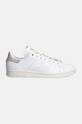 adidas Originals sneakersy skórzane Stan Smith IH2140 biały AW24