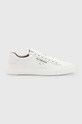 AllSaints sneakers din piele Undgrnd Lthr Low Top mic de statură alb M058FB