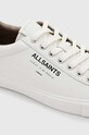 Kožené tenisky AllSaints Underground Leather Low Top biela M058FB