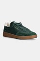 Michael Kors sneakers Wilton piele întoarsă verde 42F4WLFS1L.372