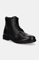 Pepe Jeans ghete de piele PMS50245 cu snur negru PMS50245