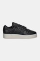 Δερμάτινα αθλητικά παπούτσια adidas Originals Rivalry Lux Low ID3950 μαύρο SS25