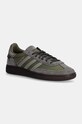 Semišové tenisky adidas Originals Handball Spezial semišová koža zelená IE6602