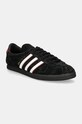 adidas Originals sneakers in pelle London 96 pelle fiore nero IH4773