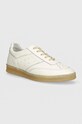 Kožené tenisky MM6 Maison Margiela nízky biela SH1WS0003.P7016