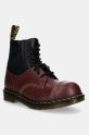 Шкіряні черевики MM6 Maison Margiela MM6 Maison Margiela x Dr. Martens лицьова шкіра бордо SH3WU0008.P8029