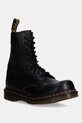 MM6 Maison Margiela bocanci de piele casual negru SH3WU0009.P8030