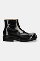 Високи обувки MM6 Maison Margiela SH3WU0006.P7983 черен AW24