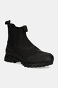 Topánky chelsea Common Projects Chelsea Hiker textilný čierna 2456.7547
