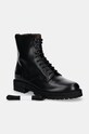 Kožené trapery Common Projects Combat 2453.7547 černá