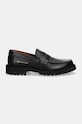 Common Projects mocasini de piele Loafer with Tread Sole 2449.7547 negru AW24
