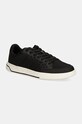 Шкіряні кросівки Calvin Klein LOW TOP LACE UP REPR MONO Planet friendly чорний HM0HM01594