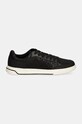 Kožené tenisky Calvin Klein LOW TOP LACE UP REPR MONO HM0HM01594 čierna AW24
