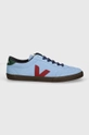 Veja sneakers din piele intoarsă Volley VO0303722B albastru AW24