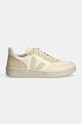 Veja sneakersy skórzane V-10 VX0503673B beżowy AW24