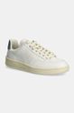 Veja sneakers din piele V-12 Stitch mic de statură alb XS2003680B