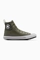 Tenisky Converse Chuck Taylor All Star Berkshire Boot textilný zelená A08563C