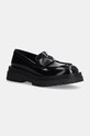 Шкіряні мокасини Missoni Jo elegant чорний MM64.001