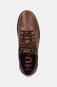 Шкіряні кросівки HUGO Kilian коричневий 50529889.241