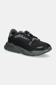 HUGO sneakers Leon textil negru 50529904.001