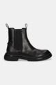 HUGO ghete chelsea de piele Rikky 50522983.001 negru AW24