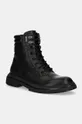 HUGO scarponi da trekking Rikky pelle fiore nero 50536704.001