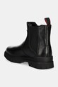Încălțăminte HUGO ghete chelsea de piele Ryan 50528840.001 negru
