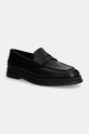 HUGO mocasini de piele Chaol piele negru 50529022.001