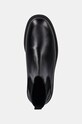 HUGO ghete chelsea de piele Chaol negru 50529023.001