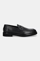Karl Lagerfeld mocasini de piele NEIL KL16114.000 negru AW24