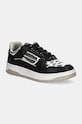 Karl Lagerfeld sneakersy skórzane KREW Planet friendly czarny KL53023.00S