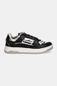 Karl Lagerfeld sneakersy skórzane KREW KL53023.00S czarny AW24