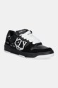 Naked Wolfe sneakersy skórzane CM-00 skóra zamszowa czarny CM00.Black.Lth
