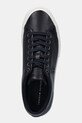 Tommy Hilfiger sneakers din piele TH HI VULC STREET PATCH LTH bleumarin FM0FM05203