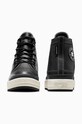 Converse leather sneakers Chuck Taylor All Star Equip Waterproof A08555C black AW24