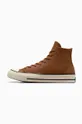 Кожаные кеды Converse Chuck 70 Leather A09148C коричневый