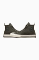 Високи кецове Converse Chuck 70 Jungle Cloth Overlay зелен A08601C