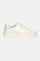 BOSS sneakers din piele Bulton 50529543.100 alb AW24