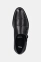 Kožené polobotky BOSS Tayil černá 50529115.001