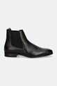 Кожаные полусапоги BOSS Theon 50529228.001 чёрный AW24