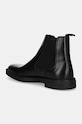 Încălțăminte BOSS ghete chelsea de piele Calev 50503255.001 negru