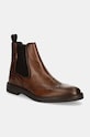 Kožené topánky chelsea BOSS Calev usňová koža hnedá 50529227.210