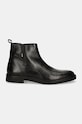 BOSS buty skórzane Calev 50529254.001 czarny AW24