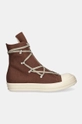 Rick Owens trampki Hexa Sneaks DU02D2805.DO brązowy AW24