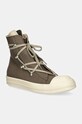 Rick Owens trampki Hexa Sneaks tekstylny szary DU02D2805.DO
