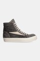 Rick Owens trainers Vintage High Sneaks DU02D2810.MOLVS gray AW24