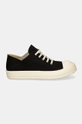 Кеды Rick Owens Slip On DU02D2826.DO чёрный AW24