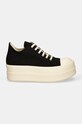 Rick Owens plimsolls Double Bumper DU02D2832.DO black AW24