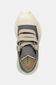 Rick Owens scarpe da ginnastica Jumbo Laces Abstract Low Sneak grigio DU02D2845.MUPAW2