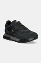 Blauer sportcipő HERON textil fekete F4HERON02.COS